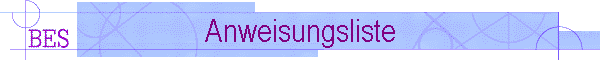 Anweisungsliste