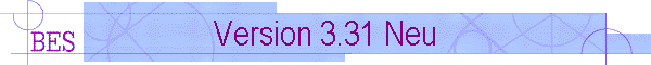 Version 3.31 Neu